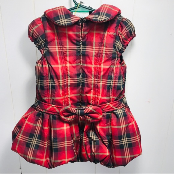 Kinloch Anderson Scotland Plaid Vest Coat Dress - Picture 6 of 8